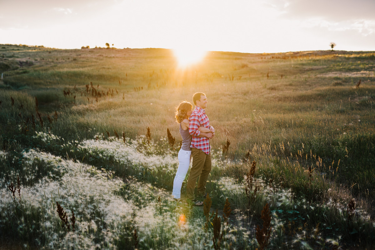 south table mountain engagement photography in golden colorado